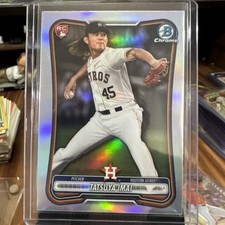 2026 Bowman Baseball Tatsuya Imai Red Rookie Refractor Astros
