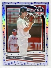 2024 Panini Stars & Stripes USA Baseball Ethan Schiefelbein Stars #46 Tigers