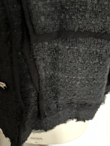 ZARA Woman Design Jacke Usedlook schwarz NEU - Bild 6 von 13
