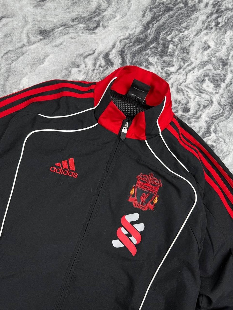 Vintage Adidas Liverpool 2010 Football Track Jacket Soccer Men