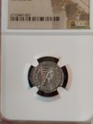 ROMAN EMPIRE..AR.DENARIUS NGC.This Coin Is Silver. Verry Fine. — photo 8