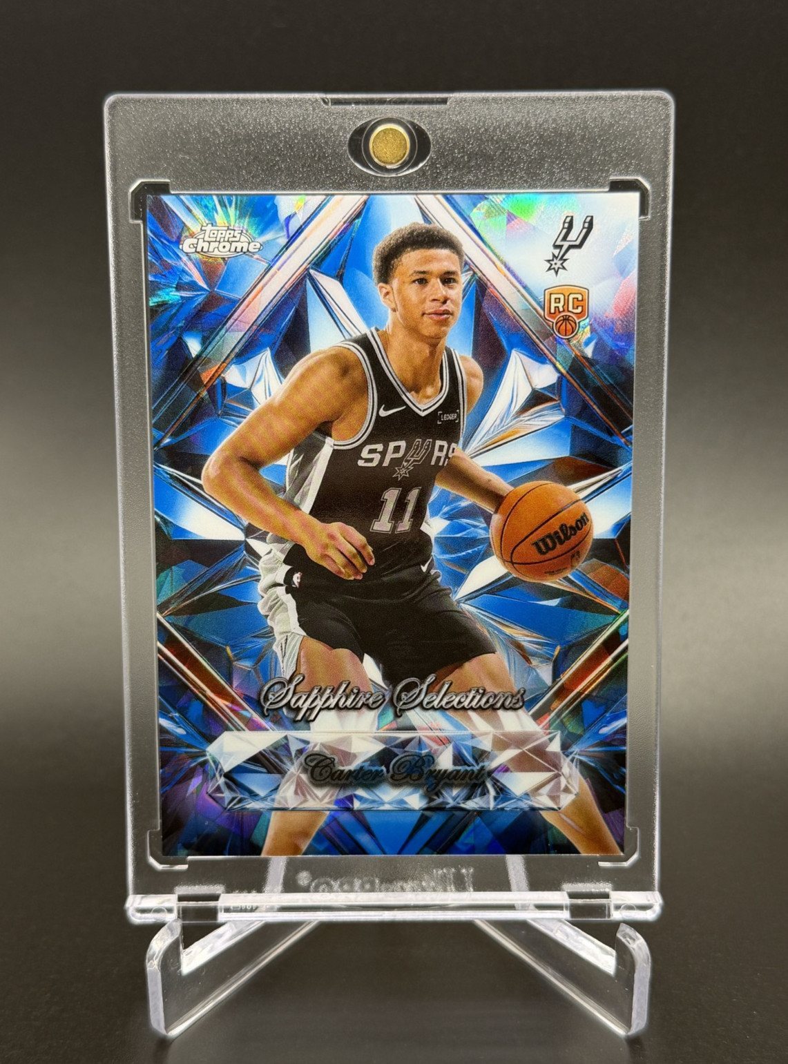 Carter Bryant 💥🏀 ROOKIE SAPPHIRE SELECTIONS! 2025-26 Topps Chrome Sapphire
