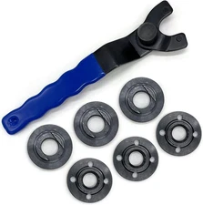 Grinder Angle Spanner Wrench Flange Nut, 4.5 Inch 5 5/8-11, 1PC Pin... 