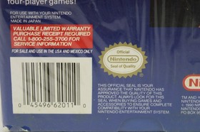 OEM Original Nintendo NES Controllers Set NIB Factory Sealed 1990 H-Seam