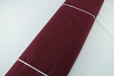 (14,90 /m) Schurwoll-Gabardine mit Polyesteranteil 50 cm weinrot