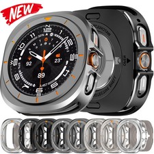 Metal PC Rugged Bumper Case Cover For Samsung Galaxy Watch Ultra 2025/Ultra 47mm