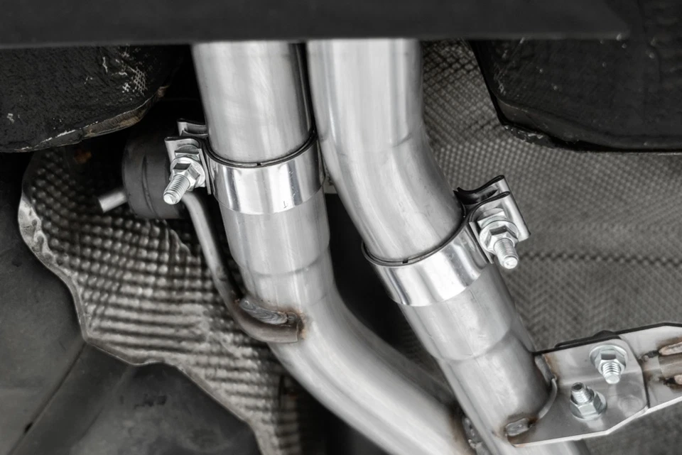 MBRP Armor Pro 2.25" X-Pipe Exhaust For 10-16 Audi S4/S5 3.0 TFSI B8/B8.5 T304 Foto 4 de 4