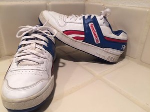 reebok blue and red