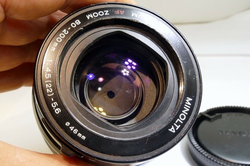Minolta Maxxum AF 80-200mm f4.5-5.6 AF Lens For α37 α58 α68 Alpha telephoto - Picture 6 of 12