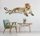 3D Leopard Spotted B039 Animal Wallpaper Mural Poster Wall Stickers Decal Zoe