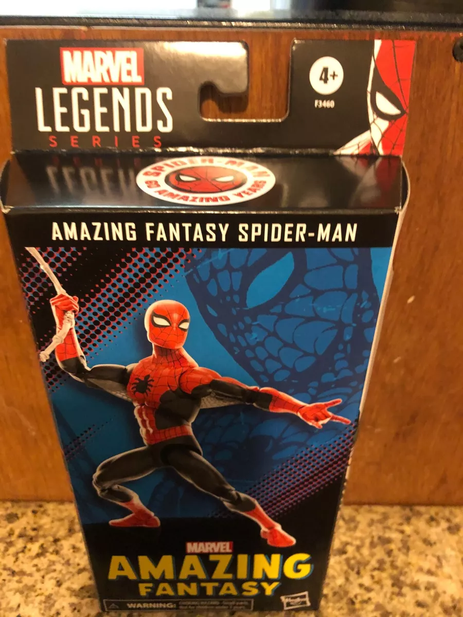 Spider-Man Marvel Legends 60th Anniversary Amazing Fantasy Spider-Man  6-inch