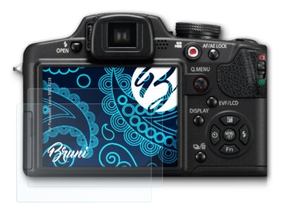 AtFoliX Hybrid-Glass Panzerfolie Für Panasonic Lumix DMC-FZ38 – 9H Härte, Kratzfest