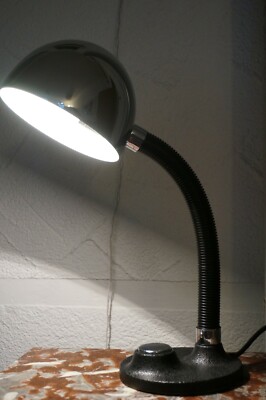 Designer Tisch Lampe, Gußeisensockel, E27-Fassung