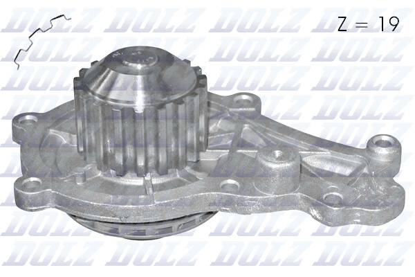 Dolz C129 Wasserpumpe FüR CitroËN, Ds, Fiat, Ford, Mazda, Mini, Mitsubishi, Opel-image