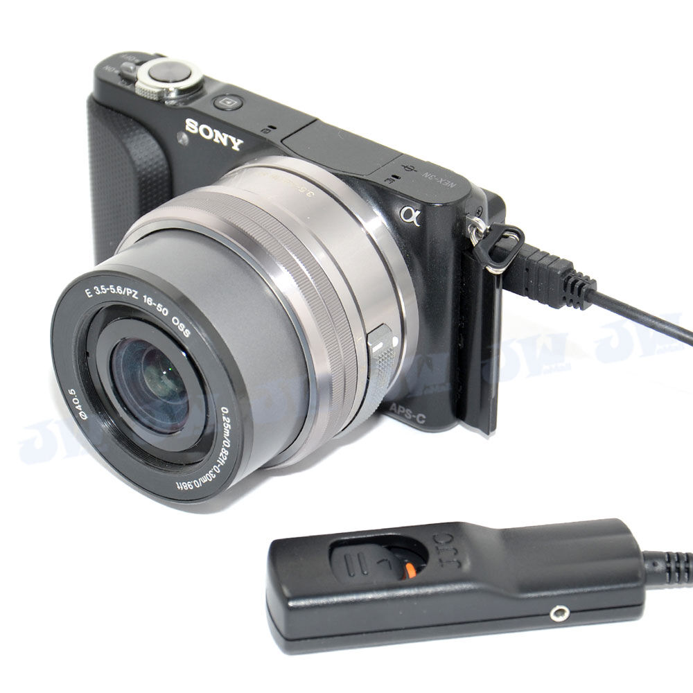 Wired Remote Shutter Release for Sony A7S3 A7R4 A9M2 A7M3 ZV1 ZV-1 A6100  A6600