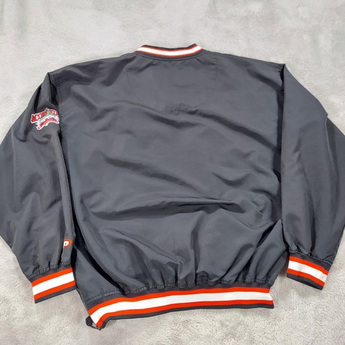 Vintage Pro Player Jacket Mens Large Cleveland Indians Pullover Windbreaker - Picture 10 of 14