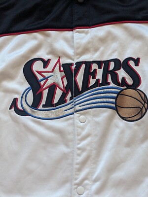 PHILADELPHIA 76ers Warm Up Jacket NBA BASKETBALL NIKE MENS 2XL
