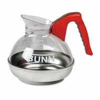 12-cup Coffee Carafe For Pour-o-matic Bunn Coffee Maker, Orange Handle (bun6101) on sale 12-cup Coffee Carafe For Pour-o-matic Bunn Coffee Maker, Orange Handle (bun6101) on sale