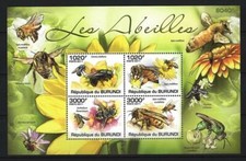 Burundi 2011 Insectes abeilles Yvert bloc n° 146 neuf ** MNH