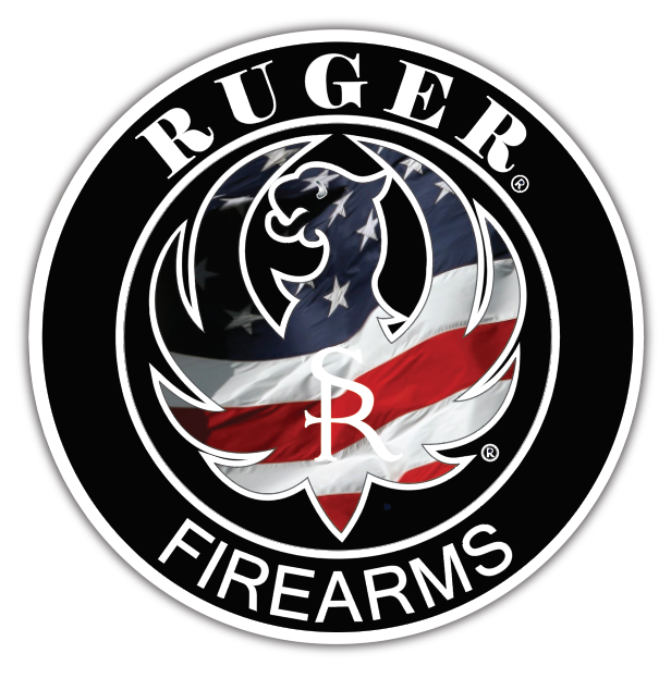 Ruger Sturm Firearms USA Flag Gun Rifle Pistol Logo Vinyl Sticker Decal