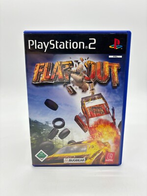 Sony PS2 Playstation 2 Flatout in OVP
