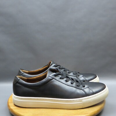 New Republic Kurt Mens Shoes Size Black Leather Low Top