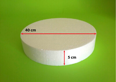 Scheibe Ø 40 cm Torte Rohling Dummy Cake Bestellen Shop Grundlage Styropor Kreis