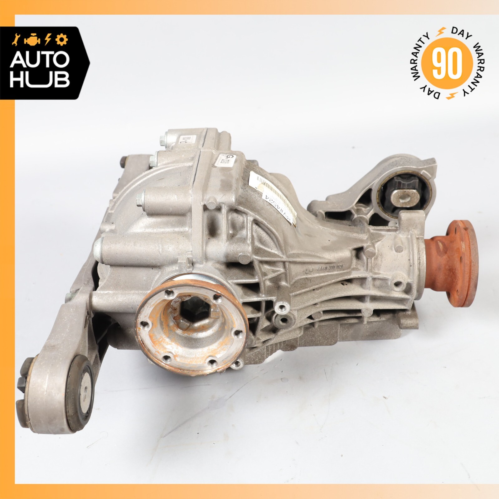 03-18 Bentley Continental GT GTC 6.0L Rear Differential Diff Axle Carrier OEM