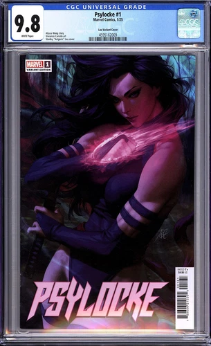 Psylocke #1 - Cover F - Stanley "Artgerm" Lau Variant - CGC 9.8!