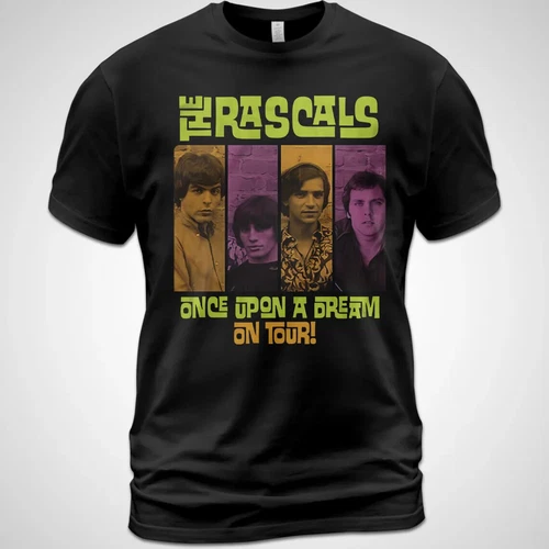 Unisex SALE! T-Shirt The Rascals Once Upon A Dream On Tour 2013 Concert - Picture 1 of 3