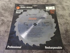 NEW Black & Decker 73-718 Piranha 8" X 22T Carbide Circular Saw Blade (BN7)