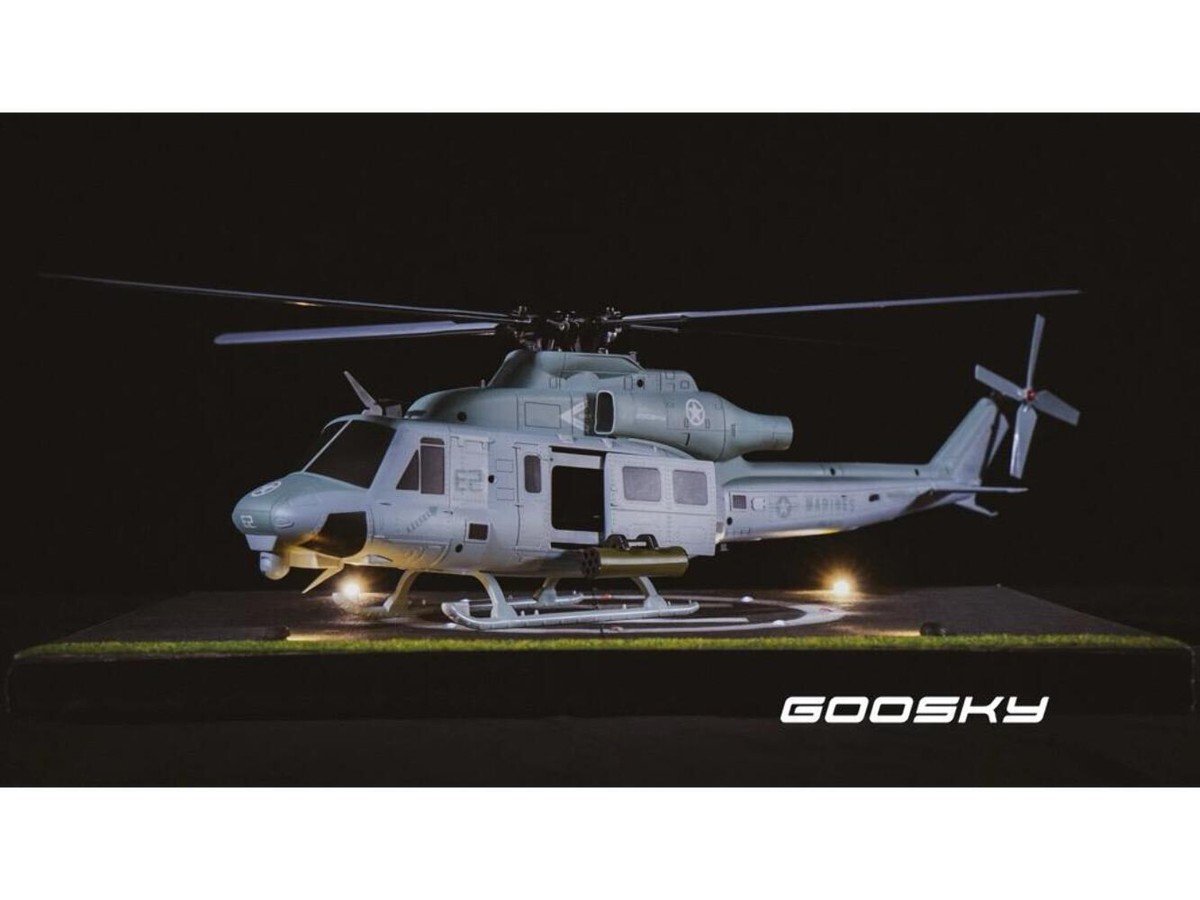 早い者勝ち！　GOOSKY E2 UH-1Y ヴェノム　未飛行 Goosky E2 UH-1Y Venom RTF Mode 2 : BAF050003 | eBay UK