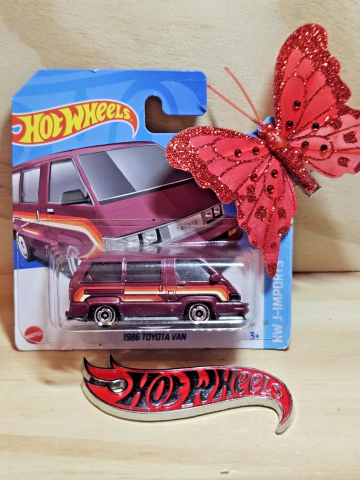 Hot Wheels Toyota van 1/64 en boite collection cadeaux décoration matcbox - Photo 1/1
