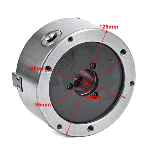 K11-125 Lathe Chuck 5 3 Jaw Self-centering Grinding Machine 125mm External Jaw - Picture 7 of 7