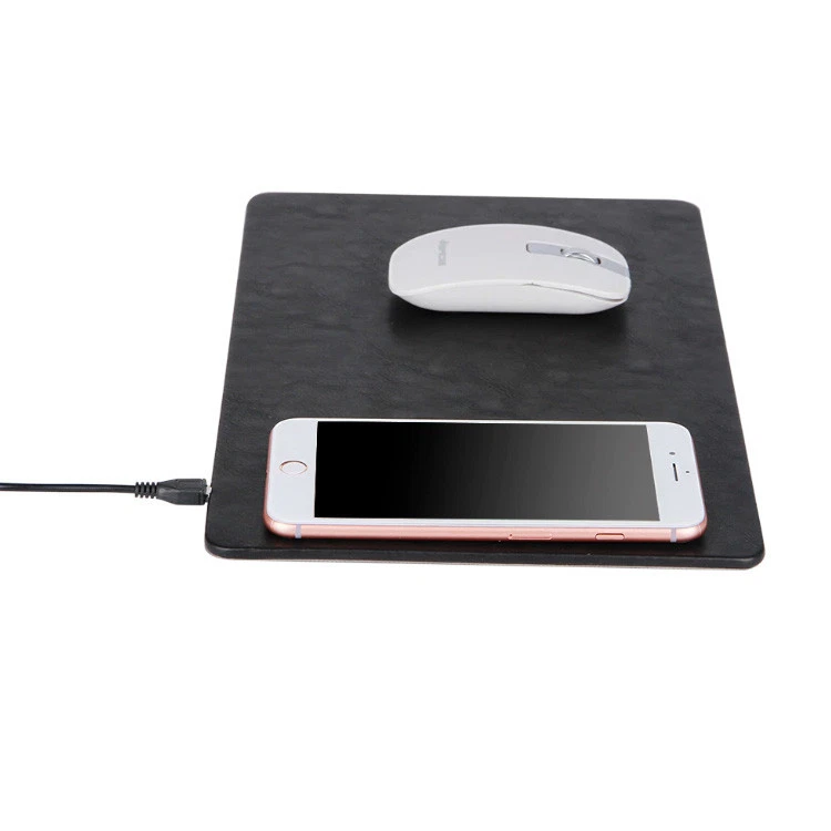 Wireless Charger Charging Mouse Pad for Samsung Galaxy iPhone X 12 13 14 Pro Max - Image 3 of 4