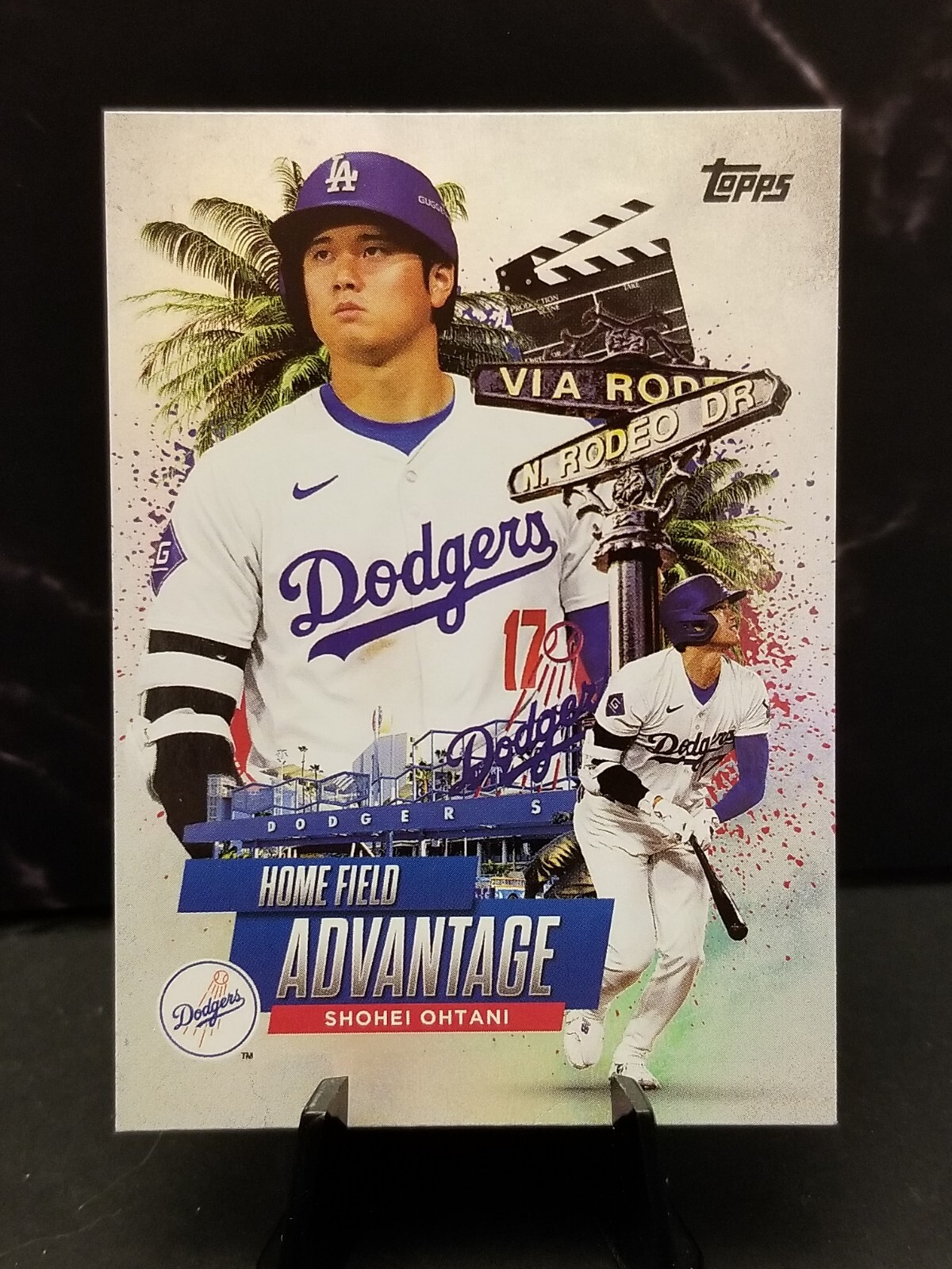 SSP】2025 Topps Series 1 #HA-5 Shohei Otani Home Field Advantage 