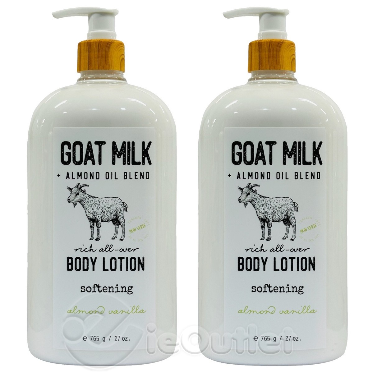2-PACK) Home & Body Co. Goat Milk Almond Oil Blend Vanilla