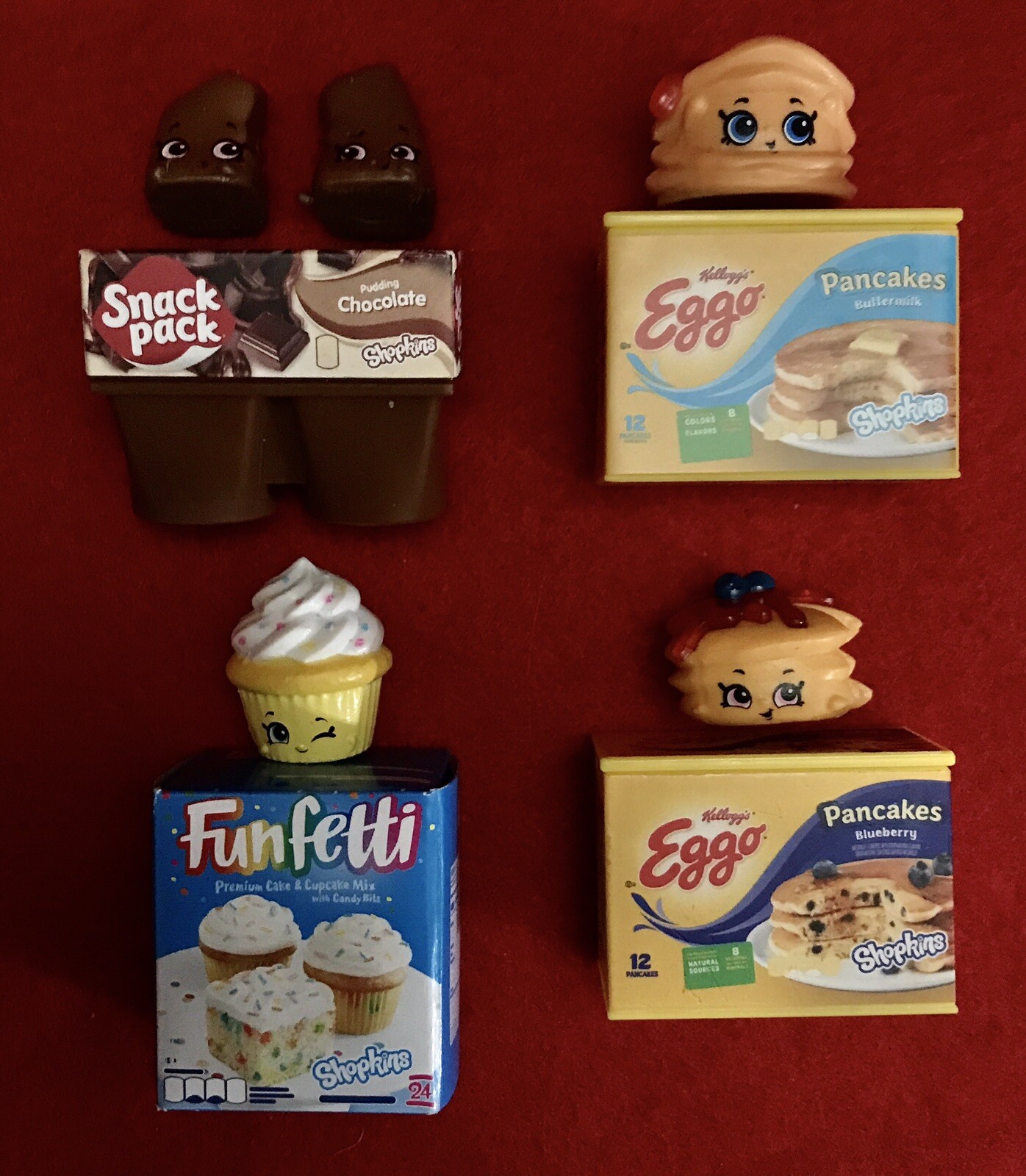 8pc Ultra Rare Shopkins Real Littles with Matching Containers Set