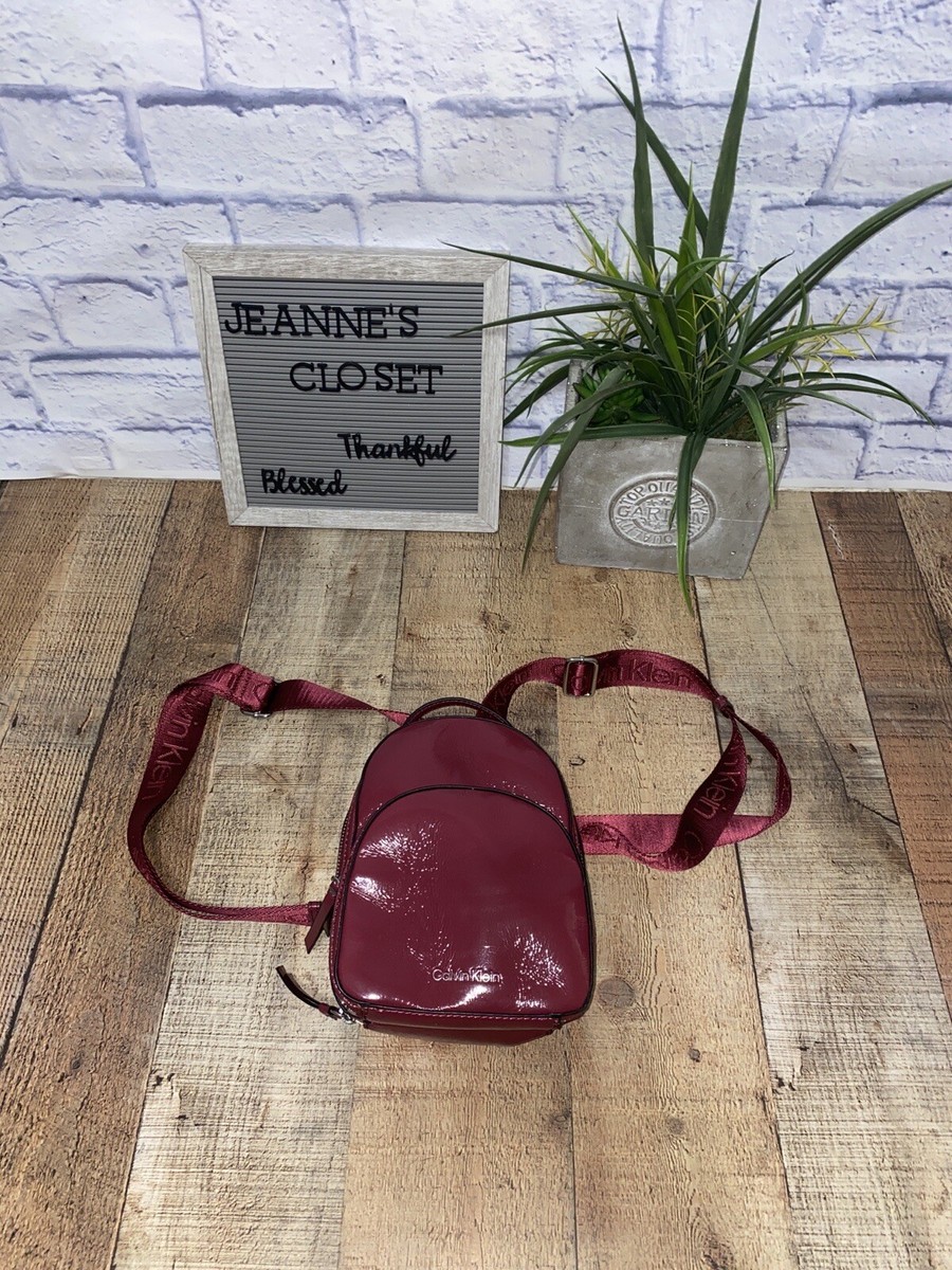 Calvin Klein Astatine Micro Mini Backpack, Bloodstone,One  display picture 1