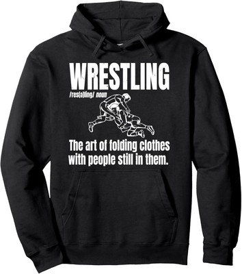 Definition Of Wrestling Funny Wrestler Definition Pullover Hoodie