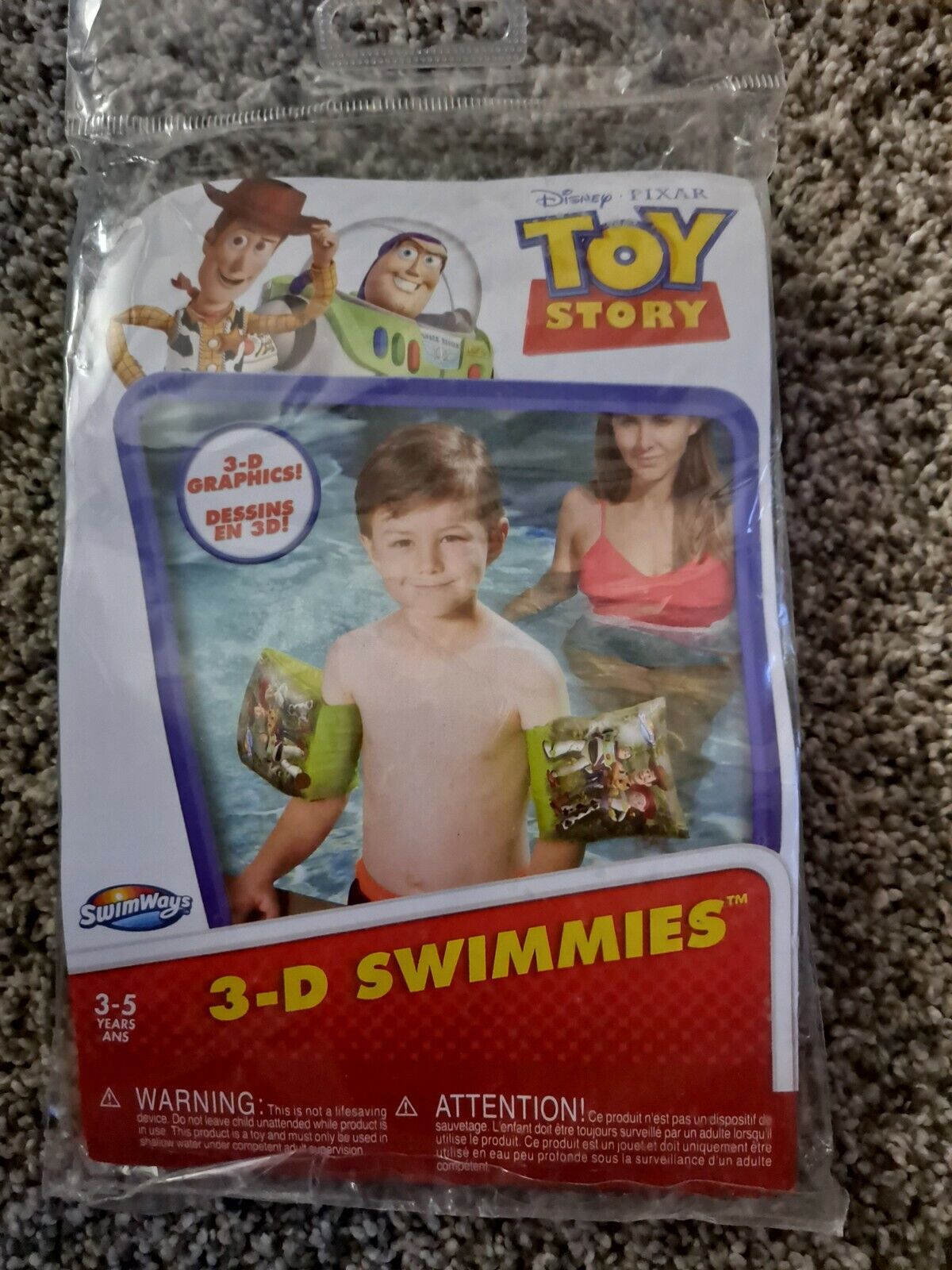 Disney 70% OFF Outlet Toy Story 3-D Swimmies Floaties Swimming Accessory Mesa Mall -