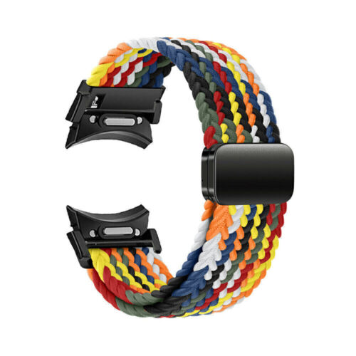Quick Fit Nylon Band for Samsuang Galaxy Watch 6 5 4 40 44mm 6 Classic 43 47mm - Picture 28 of 57