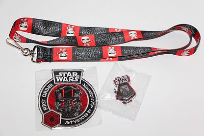 Funko STAR WARS The Force Awakens Exclusive Smugglers Bounty Lanyard Pin Patch
