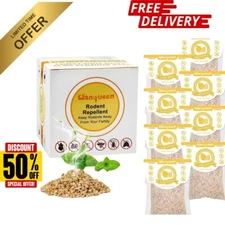 Vamoose Natural Rodent Repellent - 8 Pack Peppermint Oil  - Mice & Rat Deterrent