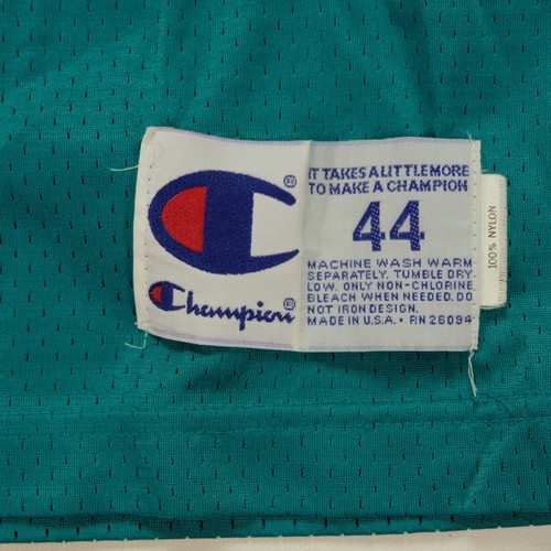 Rare maillot de football vintage CHAMPION Dan Marino Miami Dolphins NFL années 90 sarcelle 44 - Photo 5 sur 12