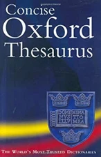 Concise Oxford Thesaurus Hardcover Maurice Waite