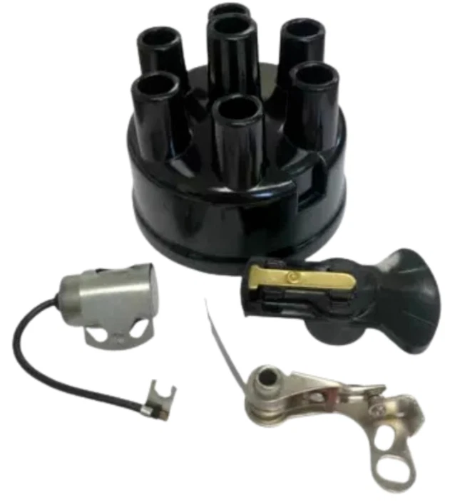 Dodge DeSoto Plymouth Chrysler 1939-1948 6 cilindros distribuidor tapa kit de puesta a punto Foto 2 de 4