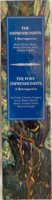 The Impressionists  And The Post Impressionests, A Retrospective, Two Book Set