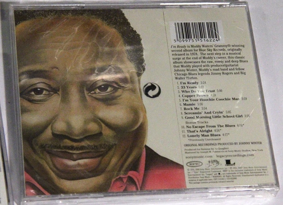 CD Muddy Waters - I‘m Ready (1978 Blues mit Johnny Winter & Walter Horton) NEU! - Bild 2 von 2