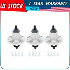 3 Pack Spindle Assembly For John Deere 42" 44" 46" 48" 54" Lawn Mower Deck